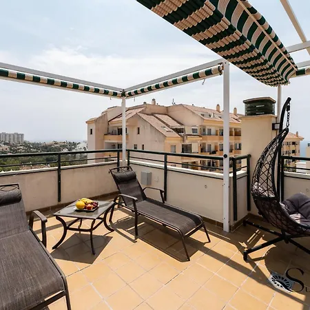 Terrace Of Paradise, 3 Bed Duplex, Bbq, Views, Pool, Parking Benalmádena